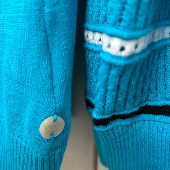 Lightweight Turquoise Sweater NWOT - Picture 4 of 6